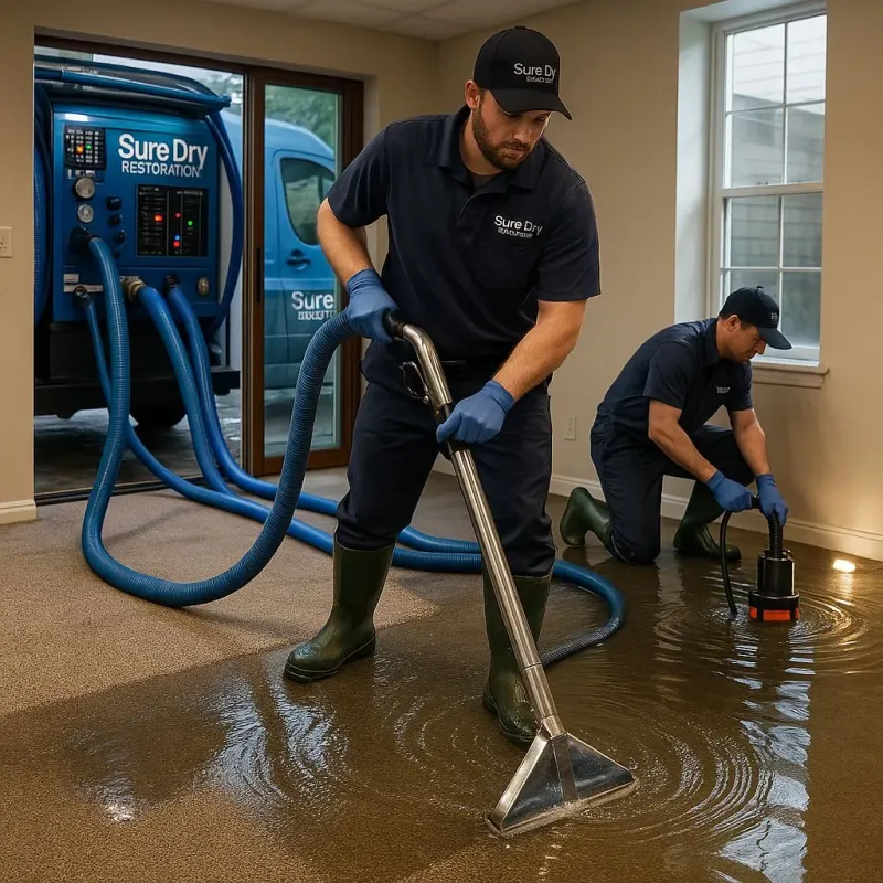 Water Extraction and Removal process in Meadow Glade, WA